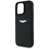 Etui ASTON MARTIN HC Leather Victory Design do Apple iPhone 16 Pro Czarny Typ Etui nakładka