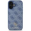 Etui GUESS HC PU 4G Small 4G and Classic MagSafe do Apple iPhone 16 Niebieski Model telefonu iPhone 16