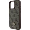 Etui GUESS 4G Small Classic MagSafe do Apple iPhone 16 Pro Brązowy Typ Etui magnetyczne