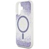 Etui GUESS HC Resin Bottom Glitter MagSafe do Apple iPhone 16 Fioletowy Typ Etui magnetyczne