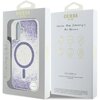 Etui GUESS HC Resin Bottom Glitter MagSafe do Apple iPhone 16 Fioletowy Marka telefonu Apple