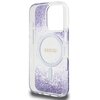 Etui GUESS HC Resin Bottom Glitter MagSafe do Apple iPhone 16 Pro Fioletowy Typ Etui nakładka
