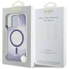 Etui GUESS HC Resin Bottom Glitter MagSafe do Apple iPhone 16 Pro Fioletowy Marka telefonu Apple