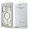 Etui GUESS HC Resin Bottom Glitter MagSafe do Apple iPhone 16 Pro Złoty Marka telefonu Apple