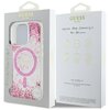 Etui GUESS HC Resin Bottom Glitter MagSafe do Apple iPhone 16 Pro Różowy Marka telefonu Apple