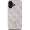 Etui GUESS 4G Small Classic MagSafe do Apple iPhone 16 Różowy Seria telefonu iPhone