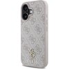 Etui GUESS 4G Small Classic MagSafe do Apple iPhone 16 Różowy Model telefonu iPhone 16