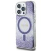 Etui GUESS HC Resin Bottom Glitter MagSafe do Apple iPhone 16 Pro Max Fioletowy Model telefonu iPhone 16 Pro Max