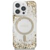Etui GUESS HC Resin Bottom Glitter MagSafe do Apple iPhone 16 Pro Max Złoty Model telefonu iPhone 16 Pro Max