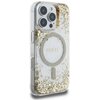 Etui GUESS HC Resin Bottom Glitter MagSafe do Apple iPhone 16 Pro Max Złoty Kompatybilność Apple iPhone 16 Pro Max