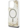 Etui GUESS HC Resin Bottom Glitter MagSafe do Apple iPhone 16 Pro Max Złoty Typ Etui magnetyczne