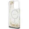 Etui GUESS HC Resin Bottom Glitter MagSafe do Apple iPhone 16 Pro Max Złoty Typ Etui nakładka