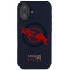 Etui RED BULL HC Silicone ORBR20 Logo Red Lining MagSafe do Apple iPhone 16 Granatowy Model telefonu iPhone 16