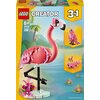 LEGO 31170 Creator 3w1 Dzikie zwierzęta: różowy flaming Liczba elementów [szt] 288