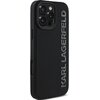 Etui KARL LAGERFELD HC 3D Rubber Elongated Glitter do Apple iPhone 16 Pro Czarny Kompatybilność Apple iPhone 16 Pro