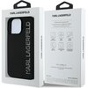 Etui KARL LAGERFELD HC 3D Rubber Elongated Glitter do Apple iPhone 16 Pro Czarny Marka telefonu Apple