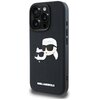 Etui KARL LAGERFELD HC 3D Rubber Double Heads do Apple iPhone 16 Pro Max Czarny Seria telefonu iPhone