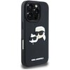 Etui KARL LAGERFELD HC 3D Rubber Double Heads do Apple iPhone 16 Pro Max Czarny Kompatybilność Apple iPhone 16 Pro Max