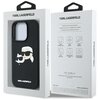 Etui KARL LAGERFELD HC 3D Rubber Double Heads do Apple iPhone 16 Pro Max Czarny Marka telefonu Apple