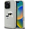 Etui KARL LAGERFELD HC 3D Rubber Double Heads do Apple iPhone 16 Pro Beżowy