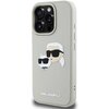 Etui KARL LAGERFELD HC 3D Rubber Double Heads do Apple iPhone 16 Pro Beżowy Seria telefonu iPhone