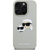Etui KARL LAGERFELD HC 3D Rubber Double Heads do Apple iPhone 16 Pro Beżowy Model telefonu iPhone 16 Pro