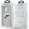 Etui KARL LAGERFELD HC 3D Rubber Double Heads do Apple iPhone 16 Pro Beżowy Marka telefonu Apple