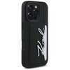 Etui KARL LAGERFELD HC Grained PU Cardslot Metal Signature do Apple iPhone 16 Pro Czarny Kompatybilność Apple iPhone 16 Pro