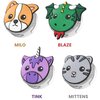 Etui SPECK Tagimals do AirTag (4 szt.) Kolor Pomarańczowy