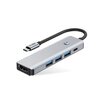 Hub TECH-PROTECT HB01 5w1 USB Typu C, Pasywny Szary Typ Pasywny