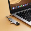 Hub TECH-PROTECT HB02 6w1 USB Typu C, Pasywny Szary Liczba portów ładujących [szt.] 1