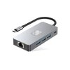 Hub TECH-PROTECT HB05 9w1 USB Typu C, Pasywny Szary Typ Pasywny
