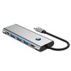 Hub TECH-PROTECT HB04 9w1 USB Typu C, Pasywny Szary Dodatkowe informacje Plug&Play