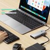Hub TECH-PROTECT HB04 9w1 USB Typu C, Pasywny Szary Interfejs USB Typu C