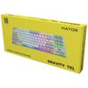 Klawiatura HATOR Gravity TKL HTK561 Typ klawiatury Mechaniczna