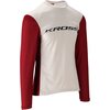 Koszulka rowerowa KROSS Hyde Long Sleeve (rozmiar XL) Czerwono-biały Płeć Męska