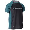 Koszulka rowerowa KROSS Hyde Short Sleeve (rozmiar S) Niebiesko-czarny Rozmiar S