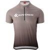 Koszulka rowerowa KROSS Sport Jersey (rozmiar S) Szaro-czarny