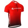 Koszulka rowerowa KROSS Sport Jersey (rozmiar S) Czerwono-czarny Płeć Damska