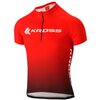 Koszulka rowerowa KROSS Sport Jersey (rozmiar S) Czerwono-czarny Płeć Męska