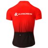 Koszulka rowerowa KROSS Sport Jersey (rozmiar S) Czerwono-czarny Rodzaj Koszulka