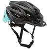 Kask rowerowy KROSS Vincitore Czarno-turkusowy MTB (rozmiar L) Wyściółka Tak