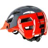 Kask rowerowy KROSS Adventuro Pro Pomarańczowo-szary MTB (rozmiar M) Regulacja Od 54 do 58 cm