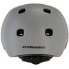 Kask KROSS Super Hero Szary dla Dzieci (rozmiar XS) Technologie 12 otworów wentylacyjnych