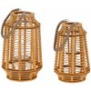 Lampion MY HOME Bamboo 66580 Beżowy Kolor Beżowy