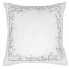 Poszewka MY HOME Silver Garden 42 x 42 cm Biało-srebrny