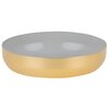 Misa dekoracyjna MY HOME Soft Gold 66591 Szaro-złoty