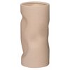 Wazon MY HOME Twist 14 x 14 x 30 cm Beżowy