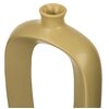 Wazon MY HOME Frame 16.1 x 6 x 30.2 cm Żółty Gwarancja 24 miesiące