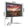 Monitor LG 27UP850K-W 27" 3840x2160px IPS 5 ms [GTG] Częstotliwość odświeżania obrazu [Hz] 60